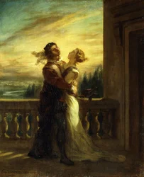 Romeo og Julies avskjed, 1845