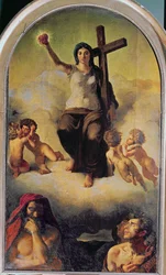 Jomfruen til det hellige hjerte, 1821