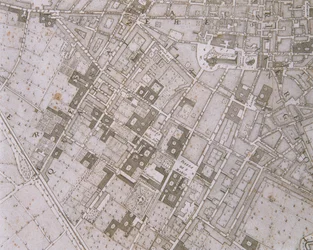 Kart over Firenze, 1731
