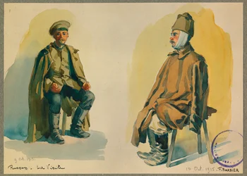 Portrett av russisk fange