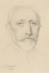 Selvportrett, 1912.