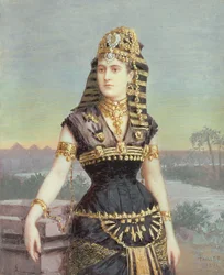 Lady Paget (fru Arthur Henry Paget) 1891