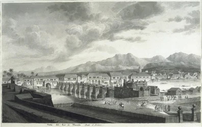 Utsikt over Fort Santiago i Manila