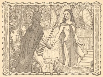 Encounter, plate 8, fra porteføljen 