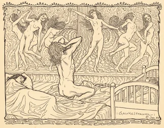 Gaukeltraum, plate 5, fra porteføljen 