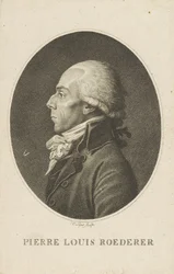Portrett av Pierre-Louis Roederer 1754-1835.