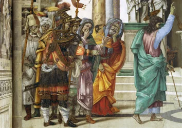 St Philip the Apostle foran Mars tempel i Hierapolis
