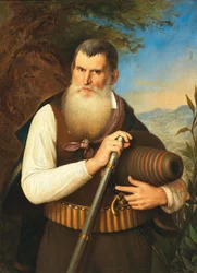 Portrett av Antonio Gasbarrone 1793-1880.