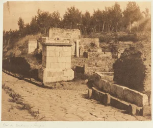 Street of Tombs, Pompeii