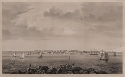 Castine, sett fra Hospital Island