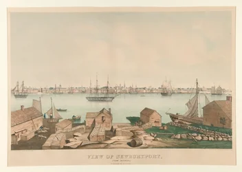 Utsikt over Newburyport, (fra Salisbury)