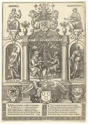 Våpenskjold fra Antwerp Guild of Saint Luke