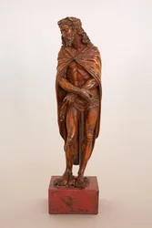 Ecce Homo, sent på 1500-tallet - begynnelsen av 1600-tallet (buksbom)
