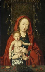 Madonna og barn, ca. 1500 (olje på panel)