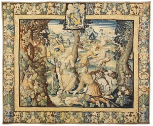Mytologisk billedvev, 1600-50