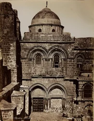 Album Palestina 1887: basilikaen til Den hellige grav i Jerusalem