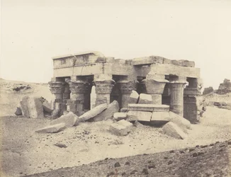 Kôm-Ombou Ombos, General View of the Ruins, 1851-52, trykt 1853-54.