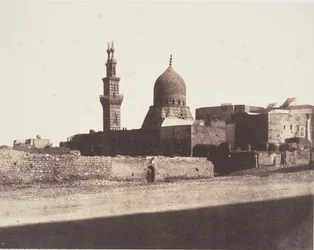 Le Kaire, Nâcéryeh-moskeen, utgitt 1851.