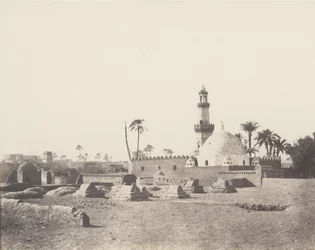 Souâdj, Muslim Cemetery and Tomb of Mouràd-Bey, 1851-52, trykt 1853-54.
