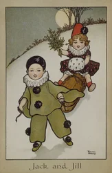 Jack og Jill, viktoriansk kort