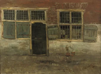 Små hus, Leiden, 1881