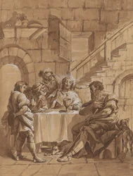 Kveldsmat på Emmaus