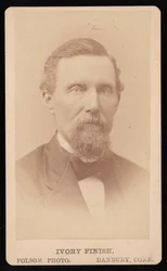 Portrett av B.B. Kellogg, før 1876.