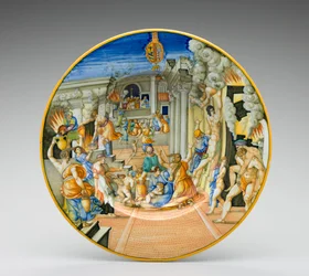 Brenningen av Troja, mellom 1570 og 1574