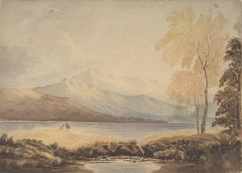 Lakeland Landscape, tidlig på 1800-tallet.