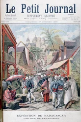 Tananarive Antananarivo, hovedstaden på Madagaskar, 1895