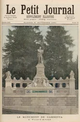 Monument til Gambetta ved Ville-d