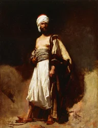 En marokkaner; En marokkaner, ca. 1862