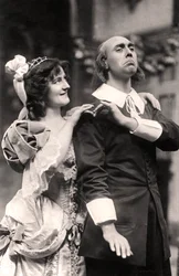 Louie Pounds og Powis Pinder i Lady Tatters, 1907.