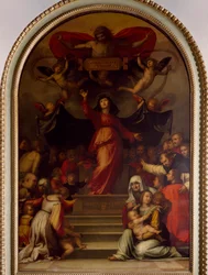 Our Lady of Mercy, av Bartolomeo della Porta kjent som Fra Bartolomeo
