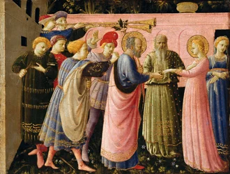 Bebudelsen (altertavle), maleri av Fra Angelico, ca. 1440