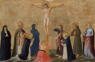 Korsfestelsen, muligens ca. 1440.