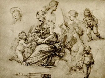 Studer på en Madonna