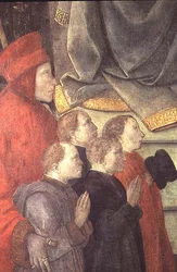 Portrett av Datini og Buonomini del Ceppo, fra Madonna del Ceppo-altertavlen