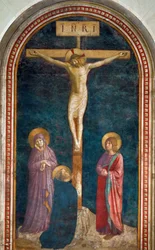 Korsfestelsen med Saint Dominic, ca. 1440