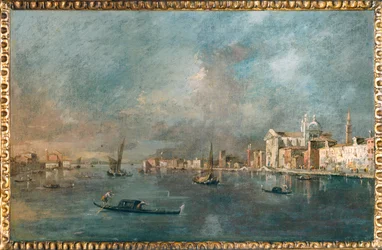Utsikt over Giudecca-kanalen og Zattere - Utsikt over Giudecca-kanalen og Zattere …