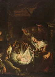 Tilbedelse av hyrdene, 1588-90