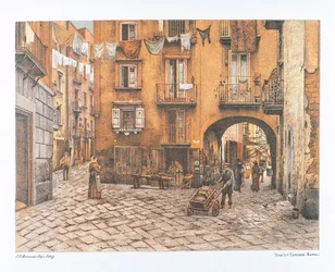 Italia, Napoli, Sopportico de 