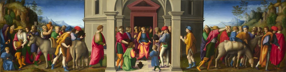 Joseph mottar sine brødre, ca 1515.