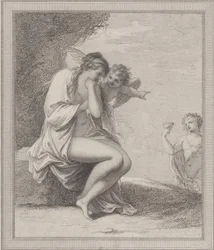 Ariadne, Cupid og Bacchus, 1788.