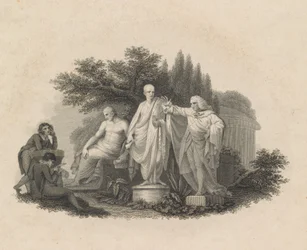 Demosthenes, Cicero og William Pitt, jarl av Chatham, 1750-1815.