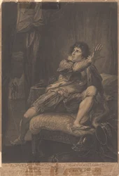 Mr. Kemble i karakteren til kong Richard den tredje - "Richard III," Act V, Scene V
