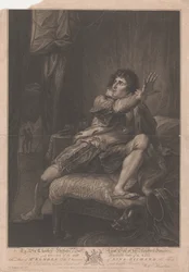Mr. Kemble i karakteren til kong Richard den tredje - "Richard III," Akt V, Scene V