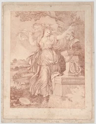 Fru Abington som Thalia, 1783.