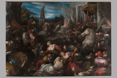 The Rape of the Sabines, ca. 1580-82