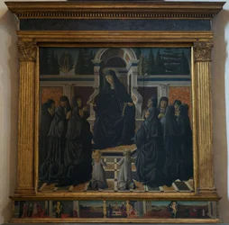 Santa Monica med Augustinske søstre, 1470